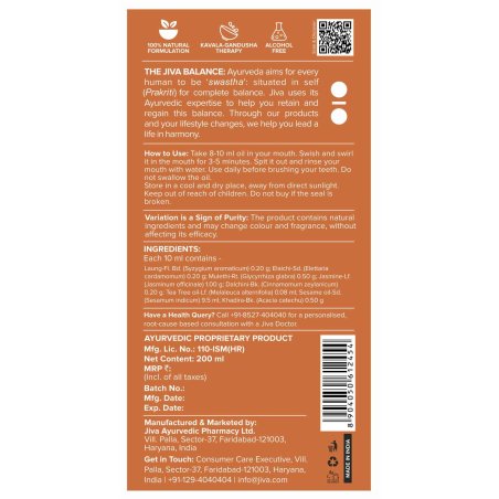 Oil Pulling burnos skalavimo aliejus valo toksinus 200ml