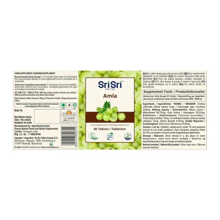 Amla plaukams, odai ir virškinimui