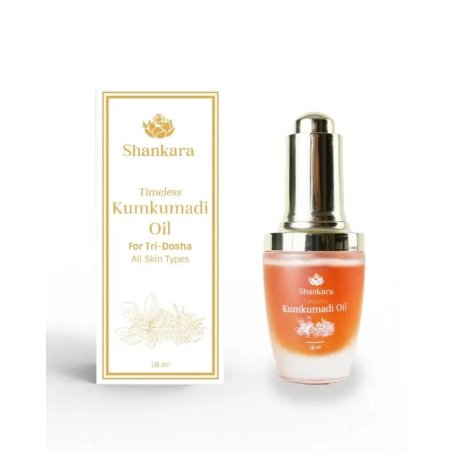 Prabangus Kumkumadi aliejus veidui