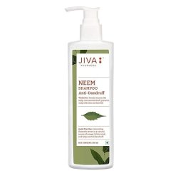 Jiva Ayurveda Neem šampūnas nuo pleiskanų – natūrali plaukų priežiūra