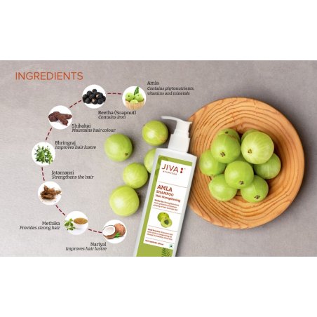 Amla šampūnas skatina plaukų augimą
