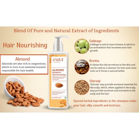 Almond natūralus šampūnas